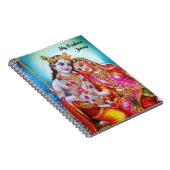 Carnet Hare Radhey Hare Krishna art (Côté Droit)