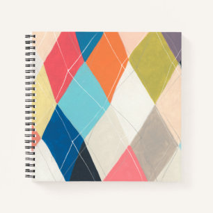 Carnet Harlequin Hopscotch - Motif Jacquard