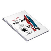 Carnet Harley Quinn - Allons surfer (Côté Droit)
