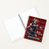 Carnet Harley Quinn Avec Dessin Fuzzy (Intérieur)