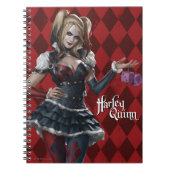 Carnet Harley Quinn With Fuzzy Dice (Devant)