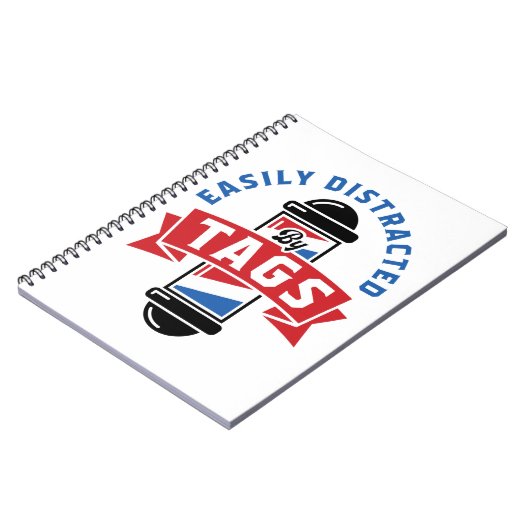 Carnet Harmonie Barbershop facilement distrait par des ét (Côté gauche)