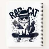 Carnet Harmonie de chat rap (Dos)