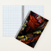 Carnet Harmonie des couleurs Art Abstrait (À l'intérieur)