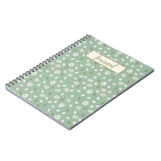 Carnet Harmonie douce en fleur (Côté gauche)