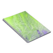 Carnet Harmonie Douce Verte et Lavande (Côté Droit)