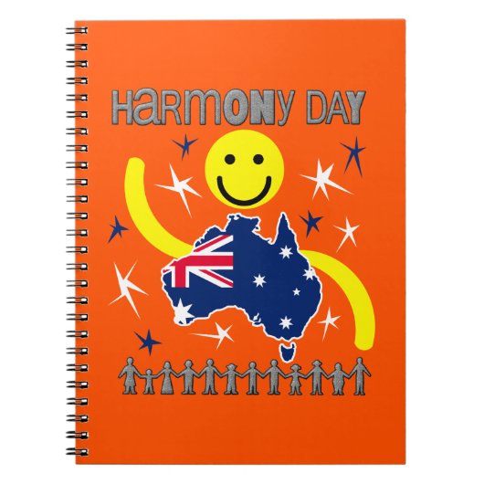 Carnet Harmony Day Australie (Devant)