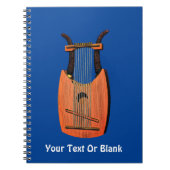 Carnet Harpe du roi David (Devant)