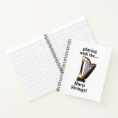 Carnet Harpe musicale Instrument Harpe (Intérieur)