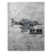 Carnet Harrier II AV-8B (Devant)