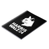 Carnet Harris Waltz 2024 Election Funny Cat Kamala Tim (Côté gauche)