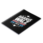 Carnet Harris Waltz 2024 Kamala Harris Tim Waltz 2024 (Côté gauche)