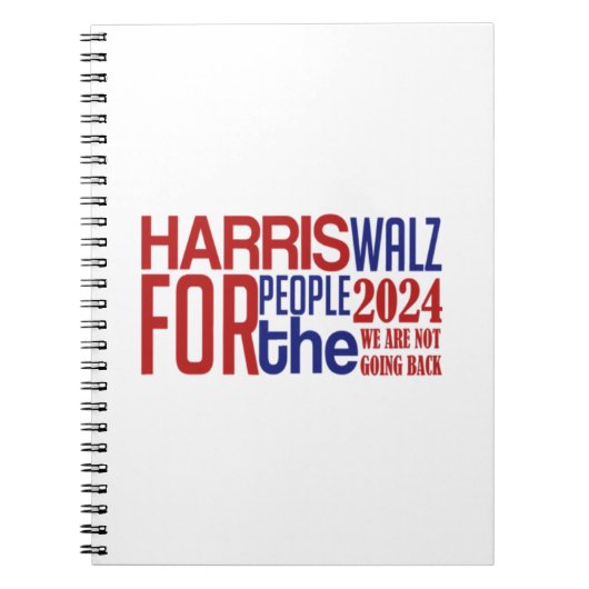 Carnet harris walz (Devant)