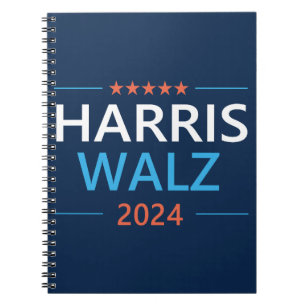 Carnet Harris Walz 2024 pour Président