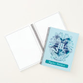 Carnet Harry Potter | Aguamenti Dessin du blason d'HOGWAR (Intérieur)