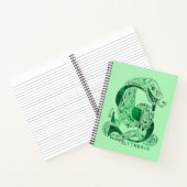 Carnet Harry Potter | Aguamenti Graphique SLYTHERIN™ (Intérieur)