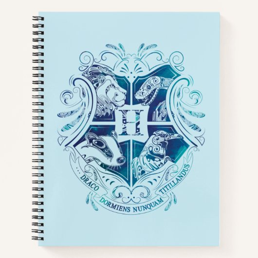 Carnet Harry Potter | Aguamenti HOGWARTS™ Crest (Devant)