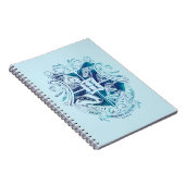 Carnet Harry Potter | Aguamenti HOGWARTS™ Crest (Côté Droit)