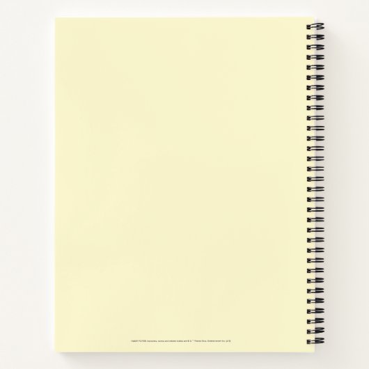 Carnet Harry Potter | Aguamenti HUFFLEPUFF™ Graphic (Dos)