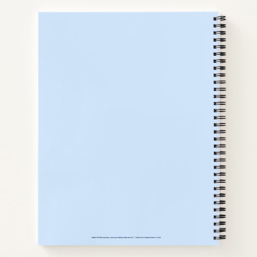 Carnet Harry Potter | Aguamenti RAVENCLAW™ Graphique (Dos)