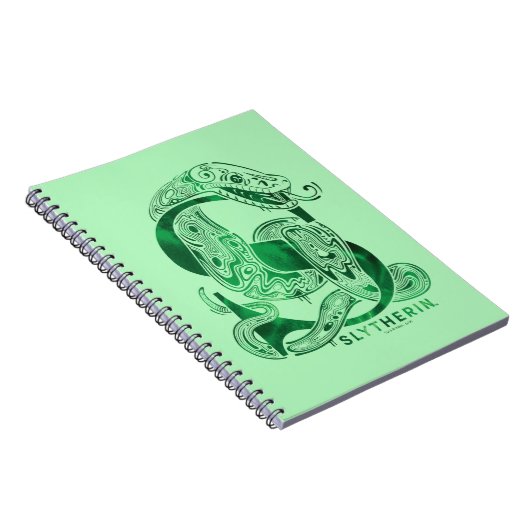 Carnet Harry Potter | Aguamenti SLYTHERIN™ Graphique (Côté Droit)