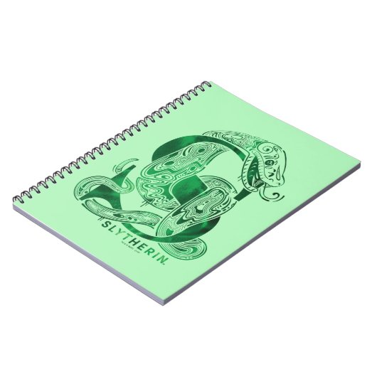 Carnet Harry Potter | Aguamenti SLYTHERIN™ Graphique (Côté gauche)