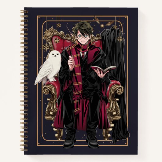Carnet HARRY POTTER™ | Anime HARRY POTTER™ assis (Devant)