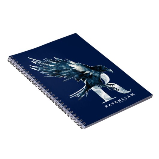 Carnet Harry Potter | Aquarelle RAVENCLAW™ Raven (Côté Droit)
