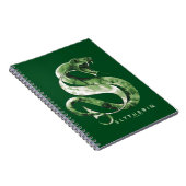 Carnet Harry Potter | Aquarelle SLYTHERIN™ (Côté Droit)