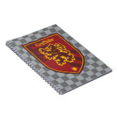 Carnet Harry Potter | Blason de fierté de la maison Gryff (Côté Droit)