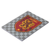 Carnet Harry Potter | Blason de fierté de la maison Gryff (Côté gauche)