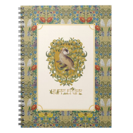 CARNET HARRY POTTER™ | BLASON D'HUFFLEPUFF™ (Devant)