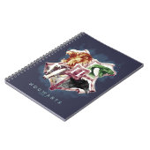 Carnet Harry Potter | Blason HOGWARTS™ Aquarelle (Côté gauche)