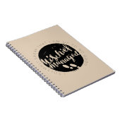 Carnet Harry Potter | Carte du Maraudeur Charms Typograph (Côté Droit)