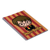 Carnet Harry Potter Cartoon Caractère Art (Côté Droit)