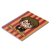 Carnet Harry Potter Cartoon Caractère Art (Côté gauche)