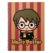 Carnet Harry Potter Cartoon Caractère Art (Devant)