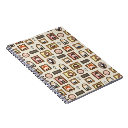 Carnet HARRY POTTER™ Chibi Image Frame Motif (Côté Droit)