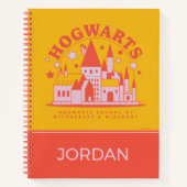 Carnet HARRY POTTER™ | Cute HOGWARTS™ School (Devant)