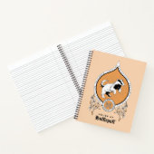 Carnet HARRY POTTER™ | Délicat croquis HUFLEPUFF™ Crest (Intérieur)