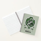 Carnet HARRY POTTER™ | Delicate Sketch SLYTHERIN™ Crest (Intérieur)