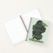 Carnet Harry Potter | Dessin de crête de lytherine (Intérieur)