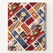 Carnet Harry Potter Dessin Motif de scènes de dessin (Dos)