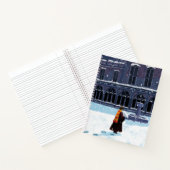 Carnet HARRY POTTER™ et Hedwig dans la cour de HOGWARTS™ (Intérieur)