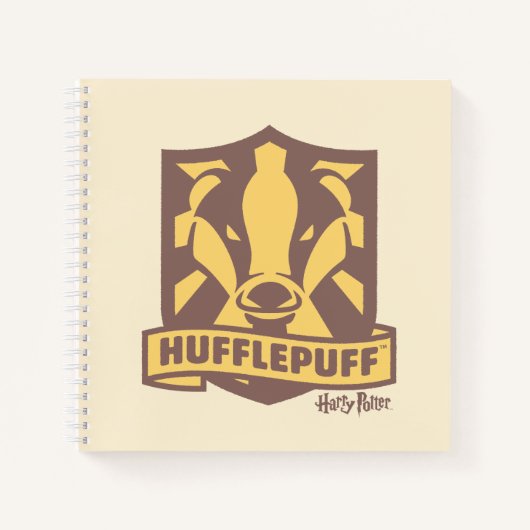 Carnet HARRY POTTER™ | Été Magique HUFFLEPUFF™ Crest (Devant)
