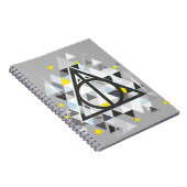 Carnet Harry Potter | Geometric Deathly Hallows (Côté Droit)