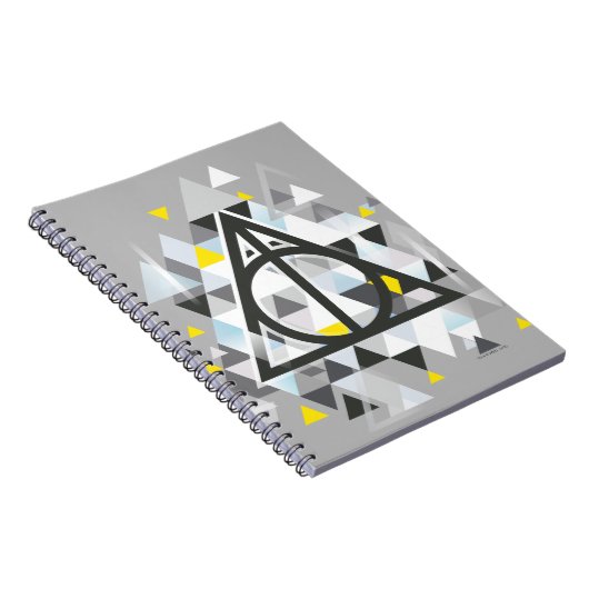 Carnet Harry Potter | Geometric Deathly Hallows (Côté Droit)