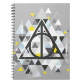 Carnet Harry Potter | Geometric Deathly Hallows (Devant)