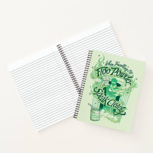 Carnet Harry Potter | Graphique de typographie de la poud (Intérieur)