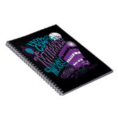 Carnet Harry Potter | Graphique de typographie du Knight  (Côté Droit)